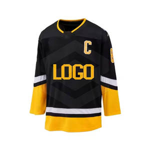 Conception de maillot de hockey sur glace de la meilleure qualité sur mesure votre propre logo et nom d'équipe à vendre - Product Image 5
