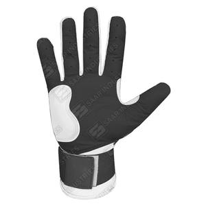 Nouvelle combinaison de couleurs noir et blanc personnalisée longue manchette Baseball & Softball gants de frappe Guantes De Bateo De Beisbol - Product Image 4