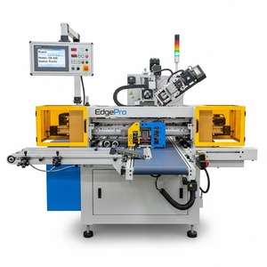 เครื่องตัดขอบ CNC โครงเหล็กทนทาน ตัดแต่งแผ่นไม้อัตโนมัติ ขัดเงา เครื่องยนต์ประสิทธิภาพสูง เกียร์ CNC หน้าจอ - Product Image 6