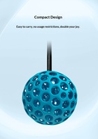 Balle de thérapie imprimée en 3D sur mesure, super élastique, pour l'entraînement de la force de préhension, fabriquée en matériau durable