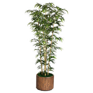 Árbol de bambú de Vietnam 77 en maceta elegante árbol artificial para decoración de interiores - Product Image 4