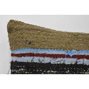 หมอนขนสัตว์ลายดอกวินเทจสไตล์โบฮีเมียนหรูหราขนาด18X18นิ้วสไตล์วินเทจดอกไม้สีน้ำตาลเย็บปะติดปะต่อกันเน้นสำหรับห้องนั่งเล่นผ้าทอเทคนิคขนาด16X36นิ้ว - Product Image 2