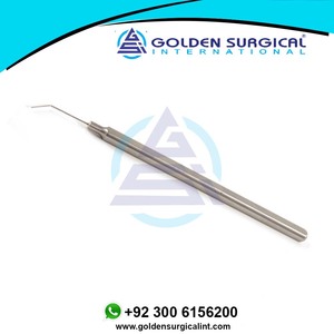 Rotateur chirurgical Clayman Nucleus 0.5mm de large avec instruments chirurgicaux ophtalmiques à pointe crantée en V - Product Image 2