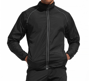 Veste coupe-vent en nylon respirante personnalisée, couleur personnalisée, imperméable, hip-hop, taille plus, veste coupe-vent anorak - Product Image 1