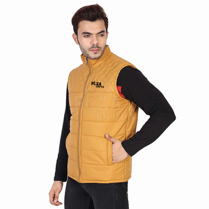 Chaleco Acolchado de Invierno para Hombre 2026, de Lona de Algodón Premium, con Cuello Alto y Decoración Bordada, para Uso Diario y al Aire Libre - Product Image 4