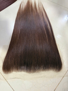 En gros Frontal/Closure Cheveux Humains Remy Naturels Lisses Baguette Double Trame Faite à la Machine du Vietnam - Product Image 1