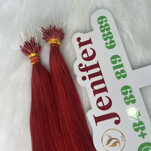 Available Product F-Tip Hair Extensions 100% Vietnamese Hair Premium Hair Wholesale Price Super Offer In This Year