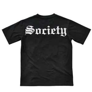 เสื้อยืดผู้ชายผ้าฝ้าย 100% ทรงโอเวอร์ไซส์ สไตล์ลำลอง สตรีทแวร์ ลายกราฟิกแบบกำหนดเอง ลายพื้นเรียบ พิมพ์ดิจิตอล DTG แขนสั้น คุณภาพสูง - Product Image 3