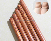 Balai en bois avec manche en PVC et poils doux, design portable, écologique, vente en gros en Chine