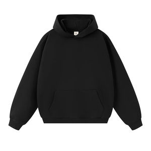 Sweat-shirt épais décontracté de marque pour jeunes, automne/hiver, couleur unie, pull à épaules tombantes vintage pour hommes - Product Image 4