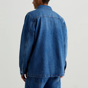 Vêtements de sport pour hommes 2025, vêtements de sport pour hommes, veste en jean sur mesure, veste en jean pour hommes à la mode, vêtements d'hiver pour hommes - Product Image 5