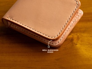 กระเป๋าสตางค์หนังบางเฉียบที่ออกแบบมาสำหรับการเดินทางพร้อมที่ใส่หนังสือเดินทางและกระเป๋าเงินสดที่ปลอดภัย - Product Image 5