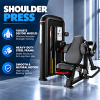 Machine à curls biceps sélective BN Factory pour entraînement des bras supérieurs, équipement de musculation commercial pour salle de sport
