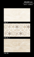 Carreaux muraux numériques en céramique émaillée de luxe exclusifs et modernes 200x300mm pour salle de bain, cuisine, couloir - Antibactériens et isolants thermiques