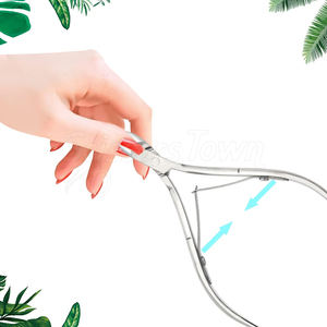 Juego de cortaúñas profesional de acero inoxidable para cortar uñas y cutículas - Product Image 6