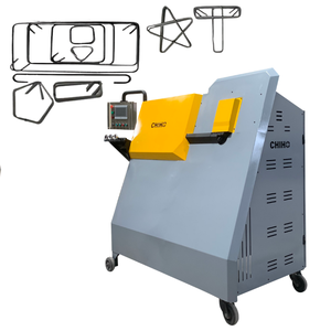 Machine à cintrer les barres d'armature automatique en acier inoxydable de bonne marque 6-10mm équipement de cintrage d'étrier CNC moteur PLC - Product Image 1