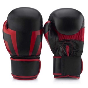 Guantes de boxeo de cuero profesional 2025 de alta calidad para hombres y mujeres, guantes de entrenamiento de boxeo, guantes de kick boxing con envolturas de mano gratis - Product Image 1