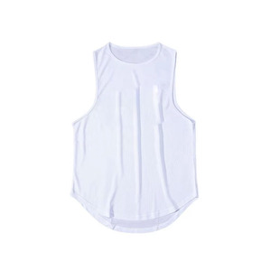 Débardeur personnalisé col rond 2024-2025, 240 GSM, respirant, en coton de bambou pour homme, écologique et durable - Product Image 4