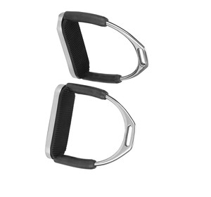 Recién llegado, estribos de aluminio para montar a caballo, agarre de seguridad ligero, fuerte, duradero, OEM, exportación, proveedor ecuestre - Product Image 3