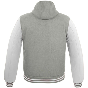 High Quality Wholesale Plus Size <b>Men's</b> Letterman <b>Jacket</b> Custom University Winter <b>Jacket</b> Stand Collar <b>Pullover</b> Outdoor Use - Product Image 2