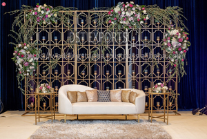 Marcos de Fondo Cortados con Láser para Escenarios de Bodas al Aire Libre, DST Exports 2026, Venta al por Mayor, Marcos Metálicos de Alta Calidad, Decoración para Eventos en EE. UU. - Product Image 2