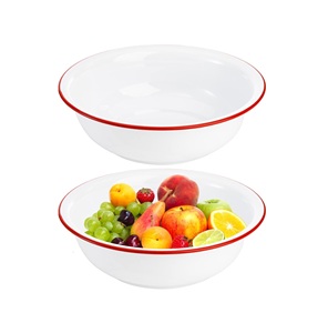 Juego de vajilla de diseño personalizado con esmalte de buena calidad, cuencos para servir, platos para servir, ensaladas, para el hogar, cocina y restaurante - Product Image 4