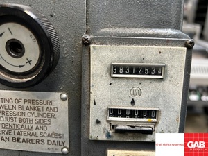 เครื่องพิมพ์ออฟเซ็ต ปี 1983 รุ่น oNE Colour GTO 52 - เครื่องพิมพ์ออฟเซ็ต 1 สี ราคาถูก ผลิตในเยอรมนี - GTO 52 NP - Product Image 5