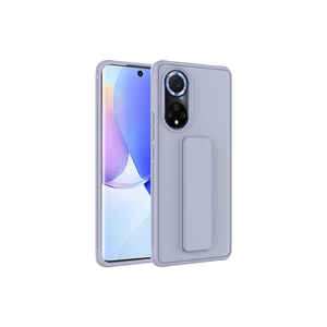 Funda de Silicona de Lujo Netzy con Soporte para Huawei Nova 9 SAF/Qstand, Cubierta Trasera Protectora, Electrochapada, TPU Suave, PVC, en Caja - Product Image 2