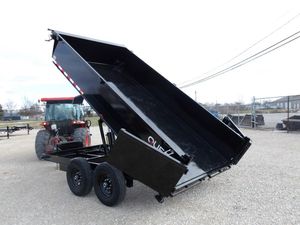 2026 Heavy Duty Dump Farm <b>Trailer</b> Hydraulic Tilt 7x12 7x14 6x12 6x14 Motor & Gear High Safety 3-Year Warranty - Product Image 2