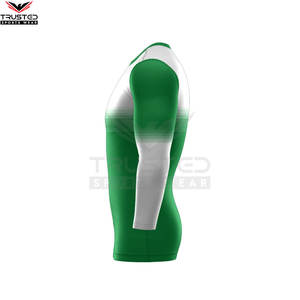 Meilleure qualité pour hommes à manches longues Rash Guard personnalisable respirant MMA Rush Guards directement du fabricant - Product Image 4