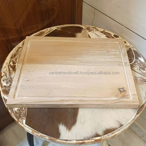 Saniya เขียงไม้ขัดเงาเครื่องครัวงานแฮนด์เมดหรูหรามีสไตล์และชามที่ยั่งยืนสำหรับเป็นของขวัญทางธุรกิจ - Product Image 1