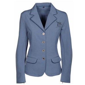 Veste à manches longues zippée pour femme, nouvelle collection 2025, vente d'usine, coupe ajustée, sous-vêtement de base pour l'équitation, haut de sport équestre, matière en mesh - Product Image 4