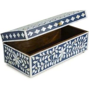 Caja de pañuelos con incrustaciones de resina de lujo, organizador de alta demanda, regalo perfecto para mujeres o novias, el mejor precio - Product Image 2