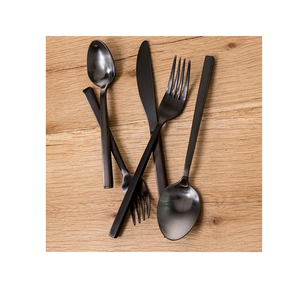 Cuillère en acier miroir vaisselle ensemble de couverts artisanat fourchette cuillère restaurant ensemble de couverts en acier inoxydable à des prix abordables - Product Image 2