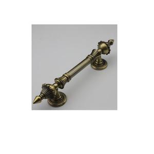 Manija de puerta de latón antiguo dorado para puerta principal de Casa manija de empuje Uso de puerta de baño de cocina - Product Image 6