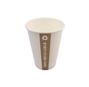 Proveedor líder de la mejor calidad 100% vasos de papel reciclables de 210ml con Popietilen interno para bebidas frías y calientes - Product Image 1