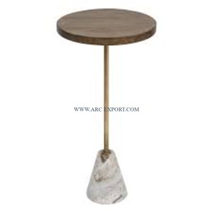 Table basse en marbre noir et métal en laiton plaqué or avec des meubles sur mesure de qualité exclusive Table basse de salon à vendre - Product Image 3