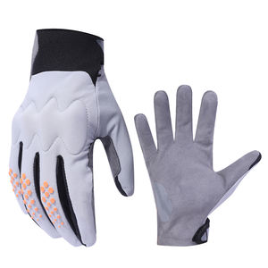 Guantes de motocross de dedo completo de poliéster y nailon de primera calidad, transpirables, con protección UV, para ciclismo al aire libre - Product Image 1