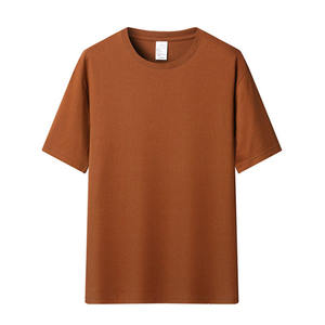 Fabricante de ropa al por mayor personalizado 240g 100% algodón en blanco gota hombro camiseta más tamaño camisetas de los hombres - Product Image 1