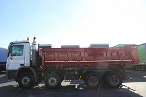 2008 Mercedes-Benz Actros 4141 TIPPER 2 vías Bordmatic 605 M 8x4 Euro 4 Weichai motor usado caja de cambios rápida cámara trasera diésel izquierda - Product Image 2