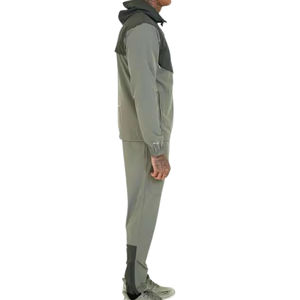 ชุดวอร์มผ้าฝ้าย100% สำหรับผู้ใหญ่ผ้าคอตตอนระบายอากาศได้ขนาดพิเศษใส่สบายตัดแบบอัตโนมัติ - Product Image 4