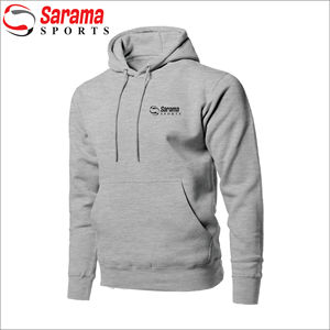 Sudadera con Capucha de Forro Polar Grueso de 400 g/m² con Logotipo Personalizado en Relieve, Sudadera con Capucha de Doble Capa para Hombre, Tallas Grandes - Product Image 2