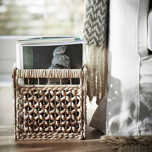 Cesta de Almacenamiento Tejida a Mano de Jacinto de Agua de Vietnam, Cesta de Mimbre para Ropa y Artículos del Hogar, Venta al por Mayor desde Vietnam - Product Image 3
