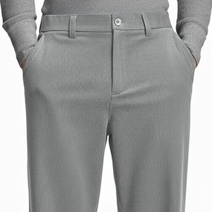 กางเกงขายาวทรงหลวมสไตล์วินเทจแบบจีบ  สำหรับผู้ชาย  ผลิตจากโรงงานโดยตรง - Product Image 1