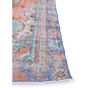 Alfombras de Lana Anudadas a Mano de Gran Tamaño, Diseño de Medallón Rojo y Naranja, para Sala de Estar o Pasillo - Pae-3275 - Product Image 4