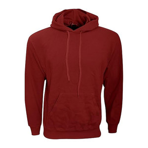 Mujeres Otoño e Invierno Venta al por mayor Plain Blank Loose Pullover Winter Hip Hop Private Label Fleece Cotton Plain Hoodie - Product Image 6
