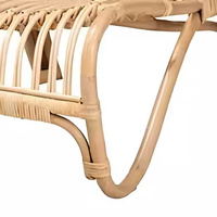 Fauteuil de chaise longue de sofa de rotin naturel de la meilleure qualité pour des meubles de salon offrant la qualité de confort au prix concurrentiel