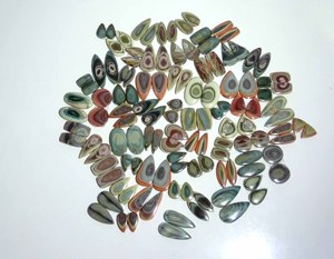 Natural Imperial jaspe par cabujones piedras preciosas Imperial jaspe cabujones sueltos venta al por mayor de piedras preciosas para la fabricación de joyas - Product Image 6