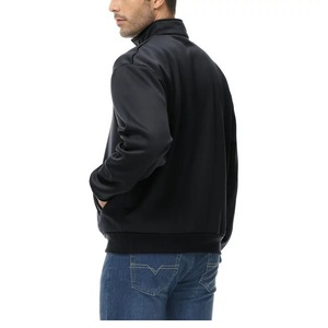 Chaqueta polar para hombre de fabricación directa de fábrica, chaqueta deportiva lavada de cuero con logotipo personalizado, precio al por mayor - Product Image 4