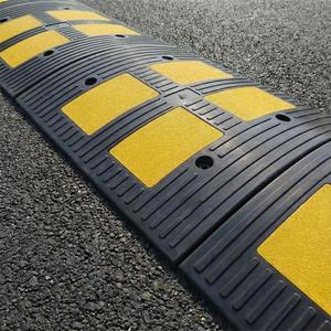 9-Meter PVC Plastic Speed Hump Set with <b>Rubber</b> Backing - Product Image 4